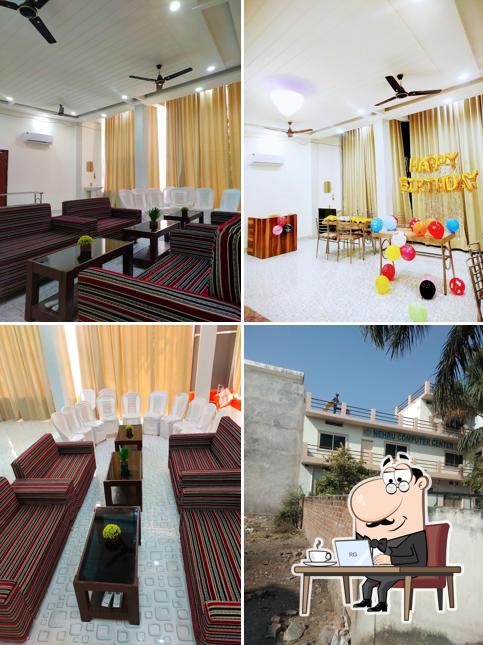 The interior of LALITA BHAWAN