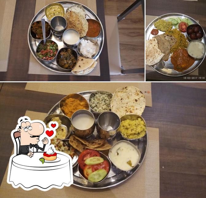 Samrasi Premium Gujarati dinning provides a selection of desserts