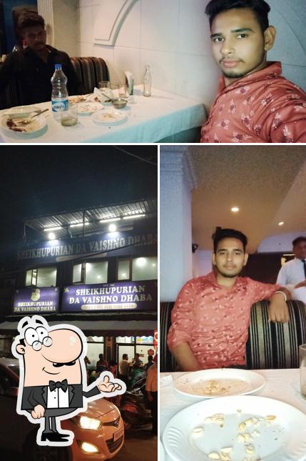 The interior of Sheikhupurian Da Vaishno Dhaba