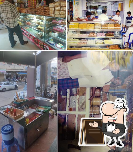 The exterior of Sri Venkatasai sweets and bakery