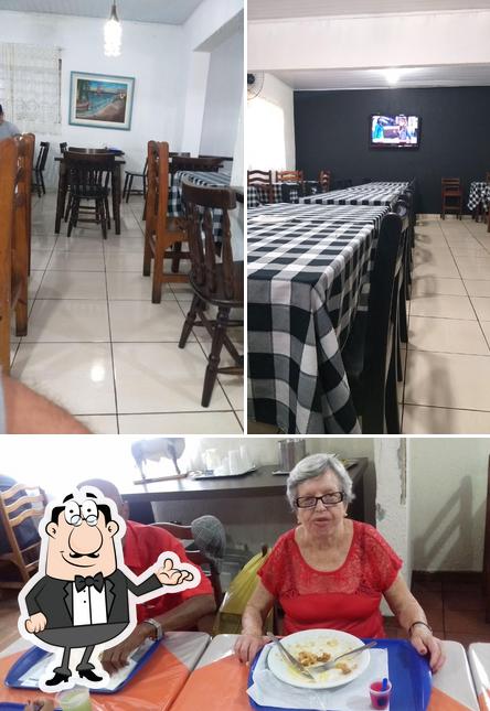 O interior do Restaurante Forninho Kent