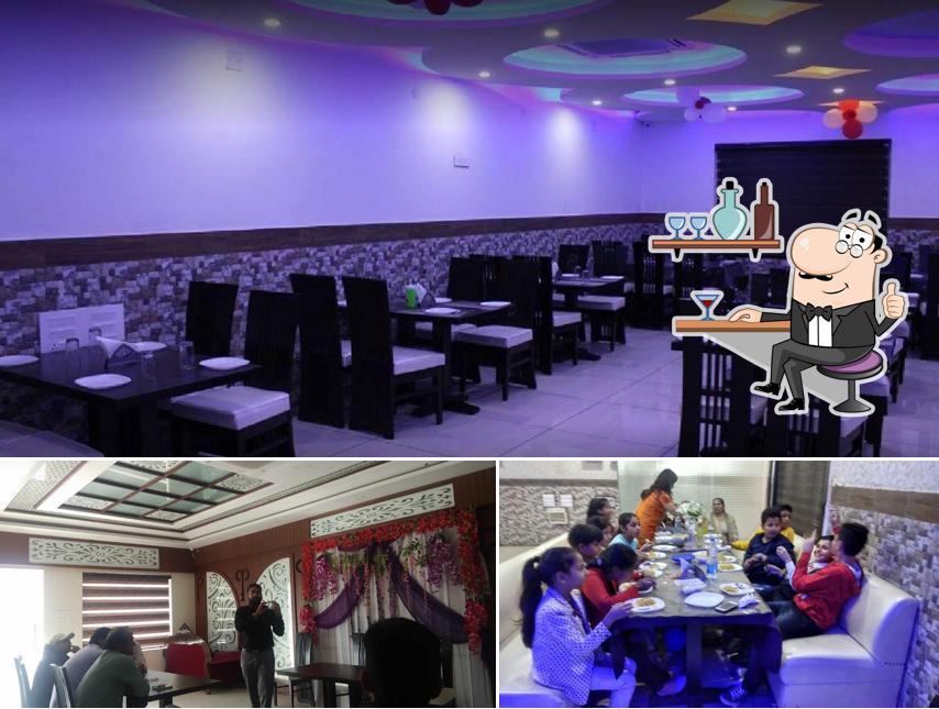 Check out how New Ahuja Sweets looks inside