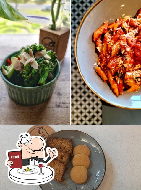 Food at Café Bean and Basil