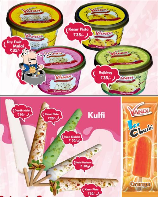 Meals at Vandi icecream