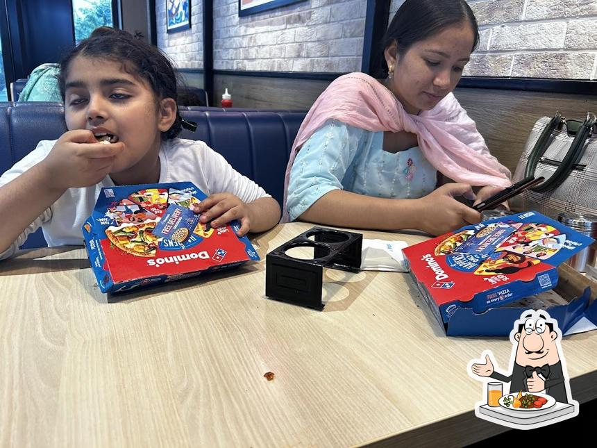 Food at Domino's Pizza