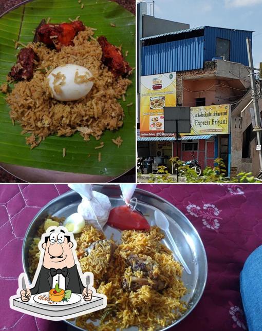Food at Express briyani