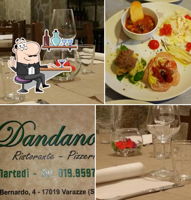 Gli interni di Il Dandano ristorante