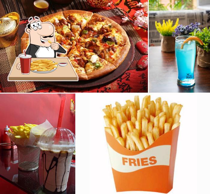 French fries at KCFC ICE & SPICE Restaurant