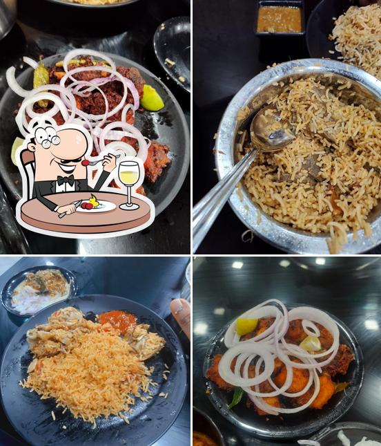 Food at Ambur Biriyani, veg and non veg restaurant