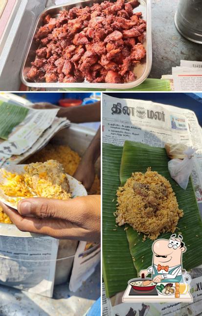 Fried rice at Ambur chicken biryani