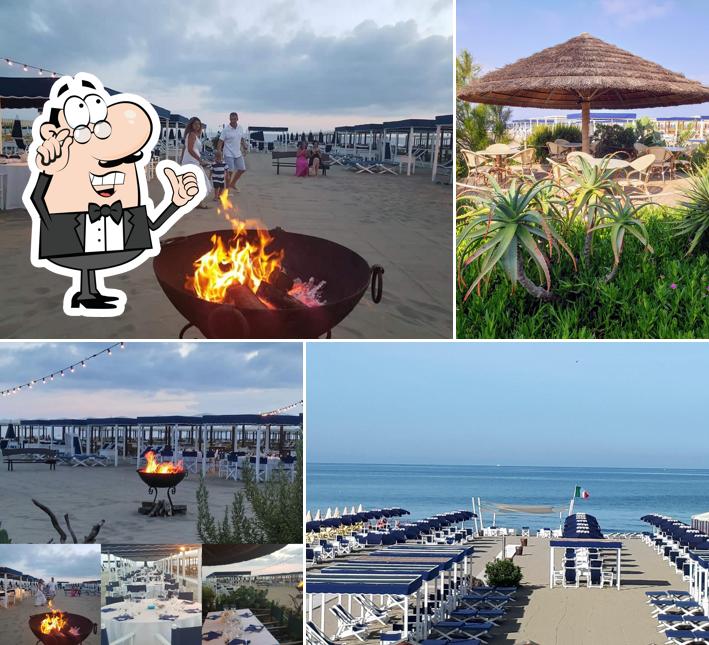 Gli interni di Bagno San Camillo