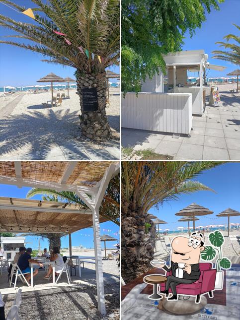 Gli interni di Club pescasport La Baracca
