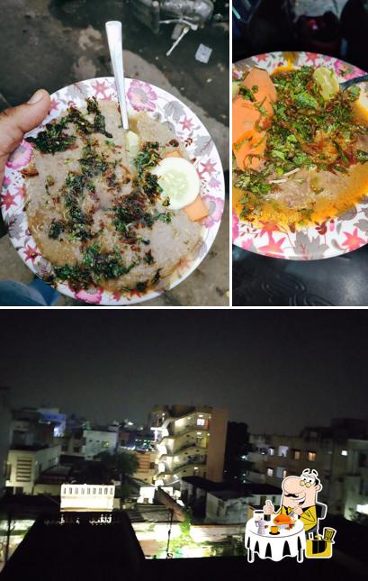 The photo of Hannan Haleem’s food and exterior