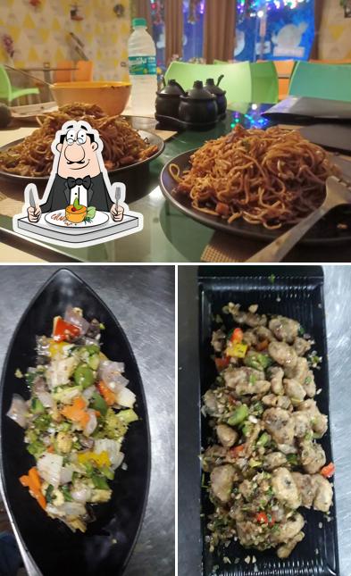 Food at Orkid Refresher