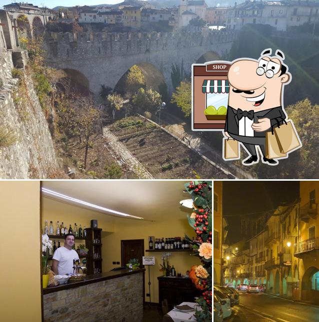 Tra le diverse cose da Pizzeria Trattoria Ottocento si possono trovare la esterno e bancone da bar