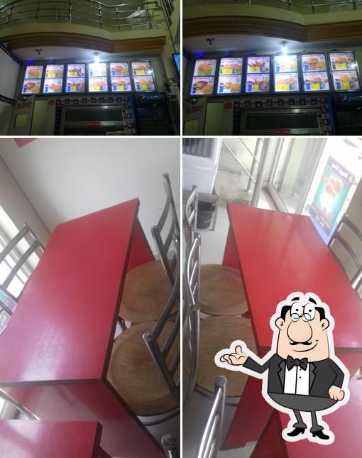 Check out how Royal King Fried Chicken looks inside
