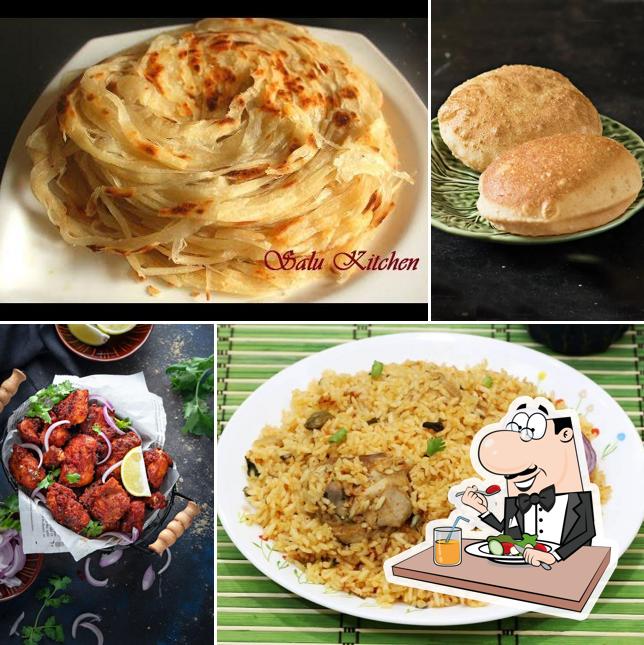 Food at Sri Kuppanna Hotel A/c