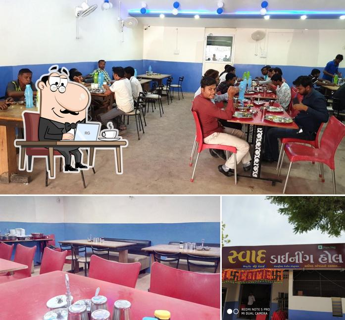Check out how Swad Dining hall looks inside