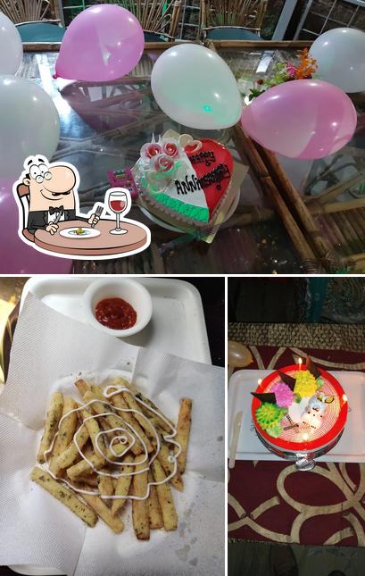 Food at Nirvana Coffee House & Restaurant