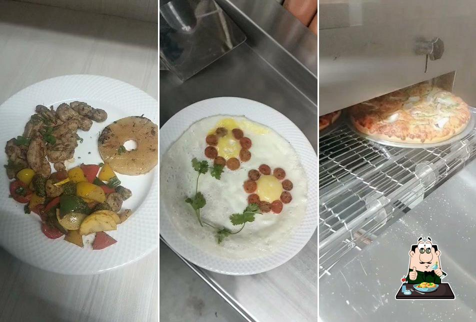 Food at The grill studio