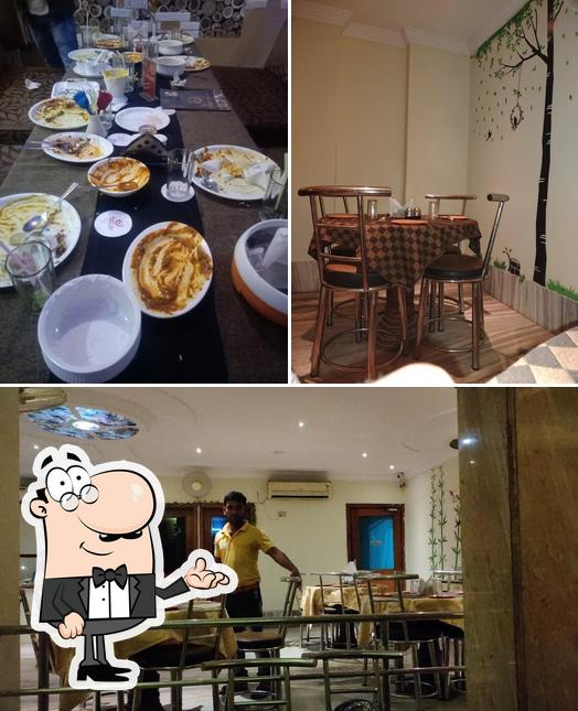 The interior of Yog - Sheela Restaurant