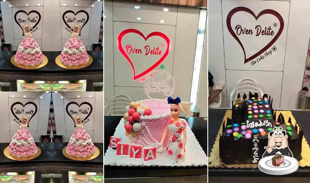 Look at the image of oven delite the Cake shop