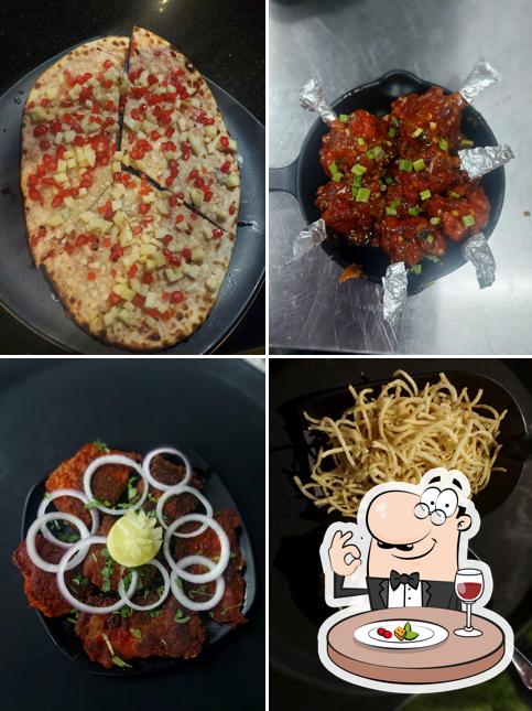 Food at V4 Garden Family Multicuisine Restaurant