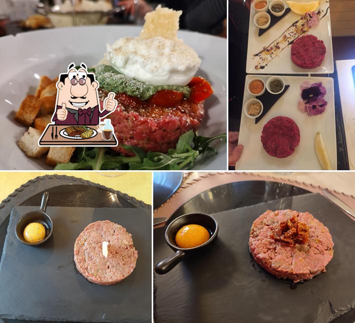 Tartaredi manzo al a Casa Mia Bistrot