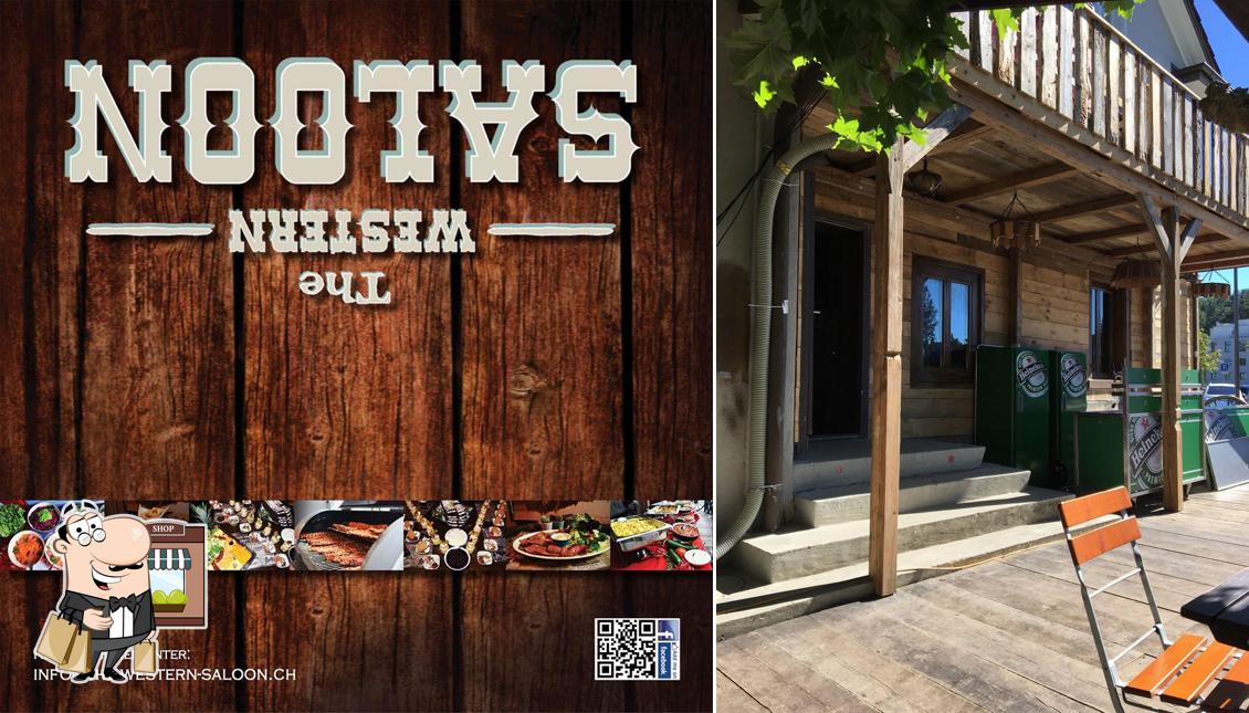 Gli esterni di The Western Saloon