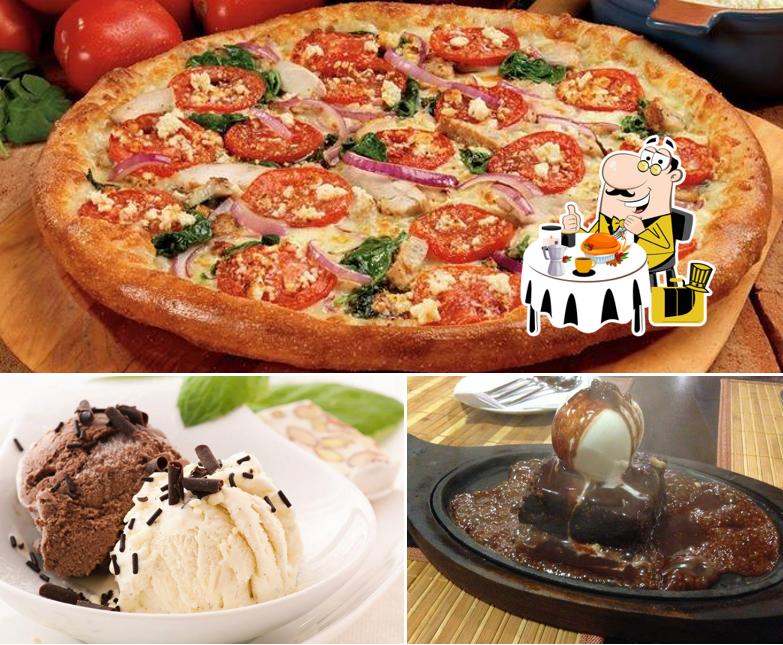 Food at COSMOS Cafe Lounge Restaurant