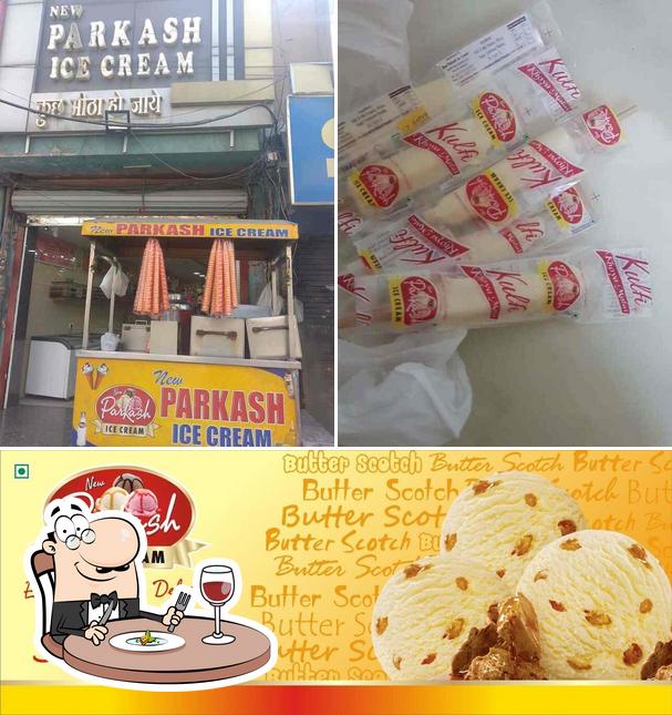 Food at New Parkash Ice Cream