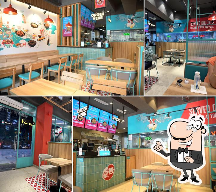 The interior of Hong's Kitchen