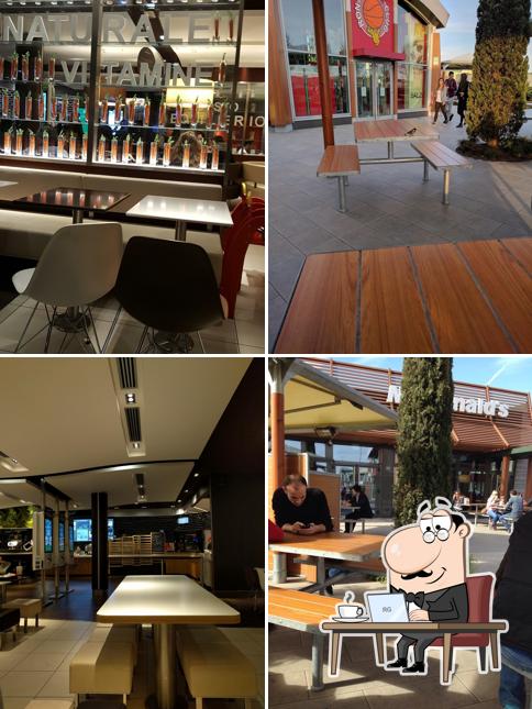 Dai un'occhiata agli interni di McDonald's Assago