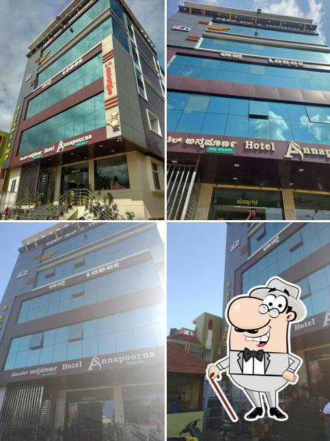 The exterior of ANNAPOORNA VEG