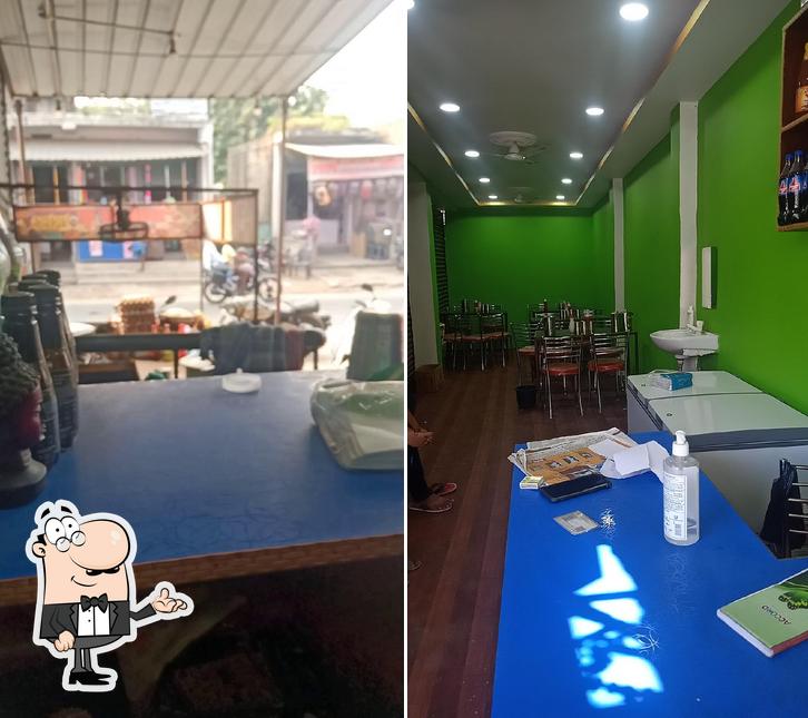 Check out how Aakash fast food and restaurant looks inside