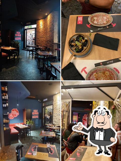 Gli interni di BABY BAO Dim Sum & Bao Bar - Trastevere