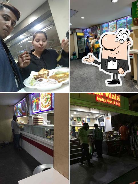 The interior of Bobby Tikki Wala