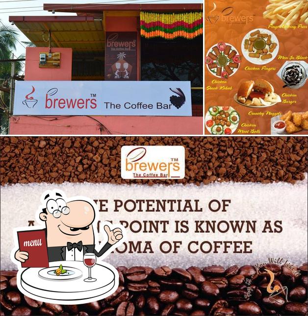 The photo of food and exterior at Brewers Coffee Bar