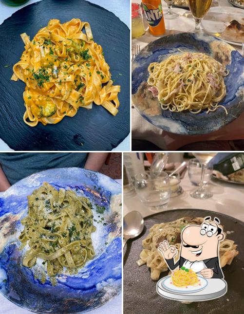Spaghetti alla carbonara al Bussola