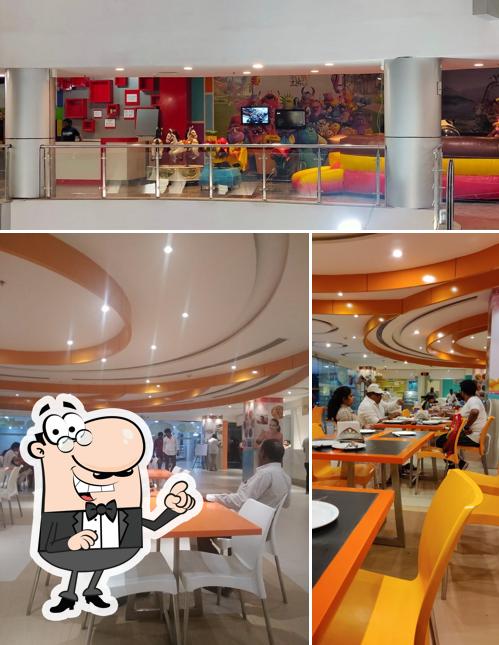 The interior of Jyoti's Utsav