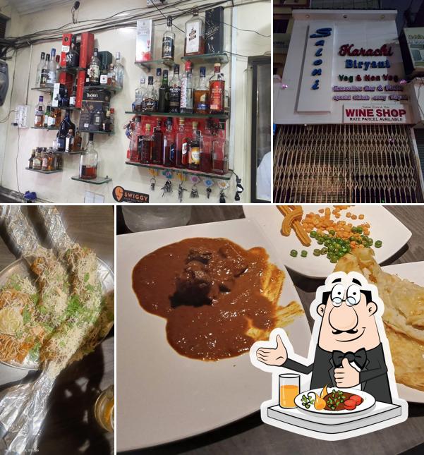 Meals at Karachi Dum Biryani Saloni Beer Bar