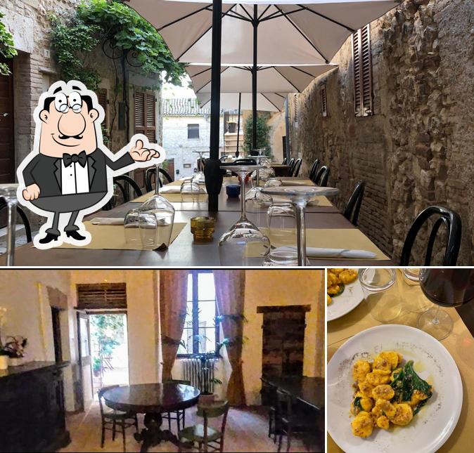 L'osteria Di Bù si caratterizza per la interni e cibo