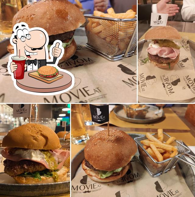 Ordina un hamburger a MOVIEat