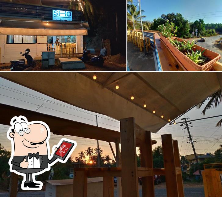 The exterior of SHO CAFE