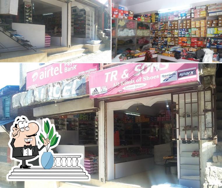 This is the photo showing exterior and interior at T R & Sons