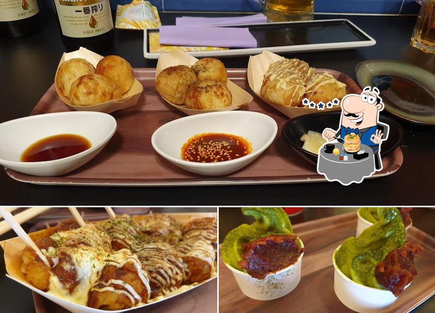 Cibo al Takoyaki Minamoto