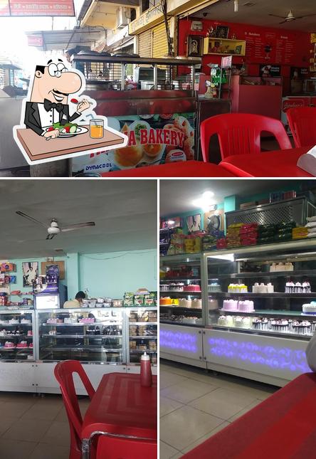 Food at Taneja Bakery & Restaurant