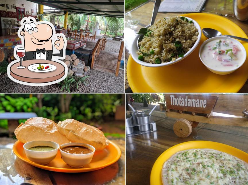 Food at Thotada Mane