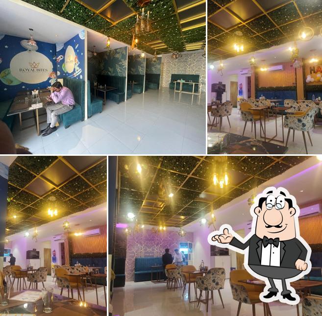 The interior of Royal Bites