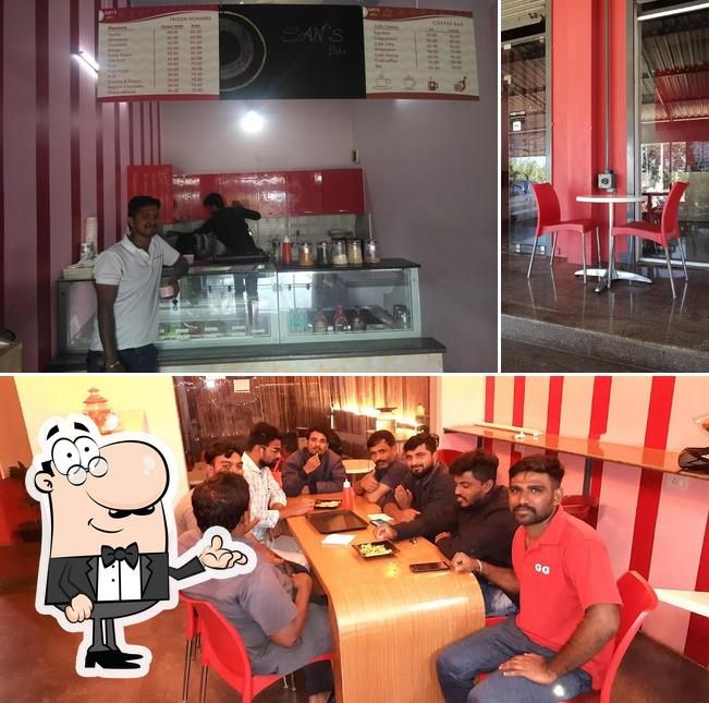 The interior of San's Deli - Cafe & Woodfire Pizza